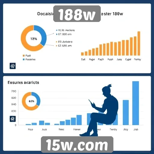 Estatísticas de usuários ativos no site 188w