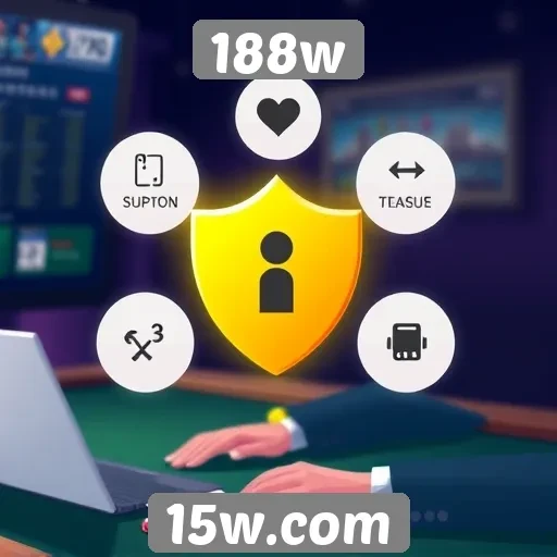 Funcionalidades de suporte ao cliente no 188w