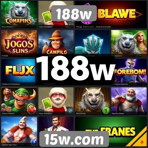 Análise da diversidade de jogos no site 188w