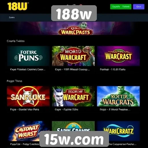 Análise das opções de jogos disponíveis no site 188w